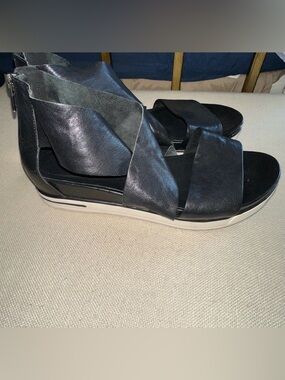 Eileen Fisher Black Sandals